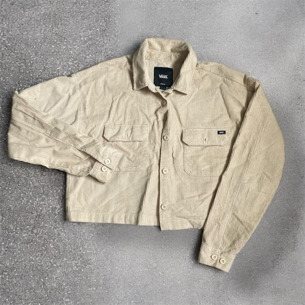 Vans Cream Corduroy Jacket